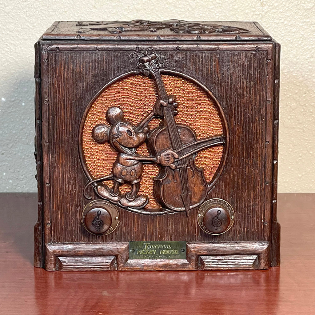 1934 Emerson Mickey Mouse Radio – Gold & Silver Pawn Shop