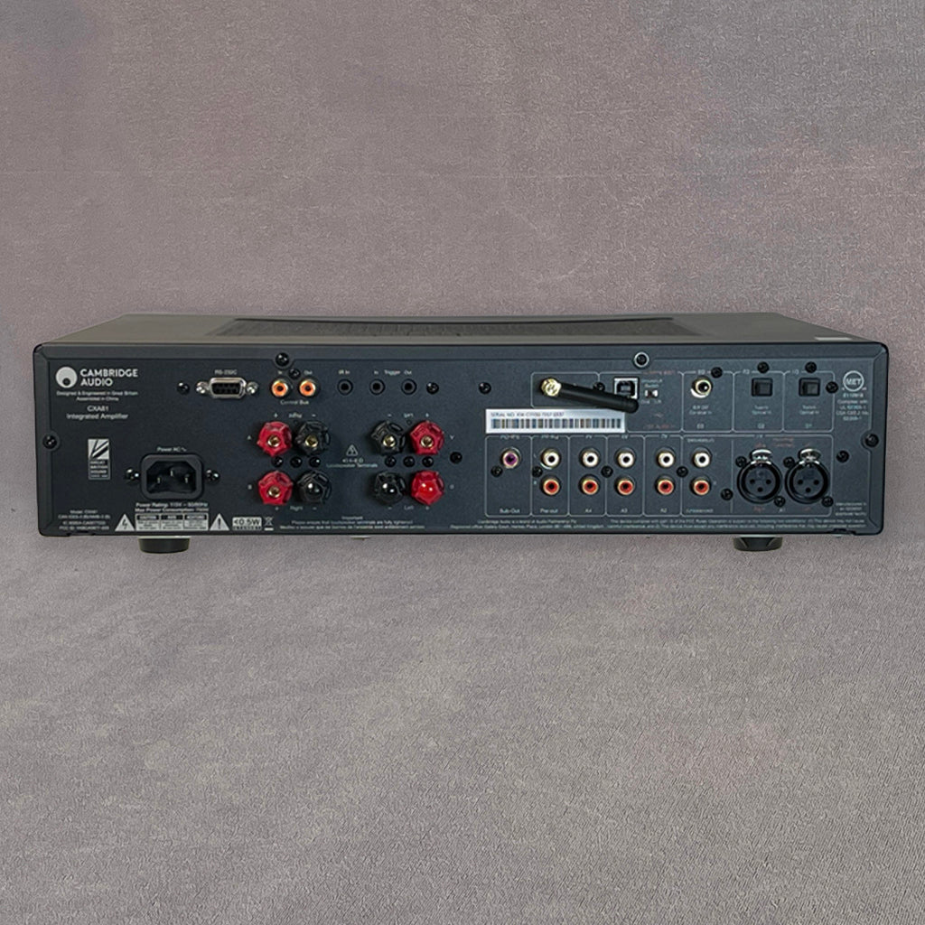 Cambridge Sound CXA81 Integrated Stereo Amplifier 80 Watts Per Channel "SAVE $400"